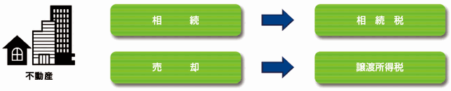 不動産の譲渡と相続