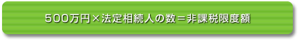 死亡保険金の非課税を知ろう